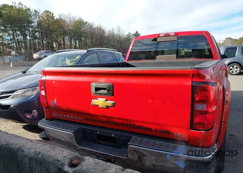 2014 Chevrolet Silverado 1500 2Lz из США, поврежденный, VIN 3GCUKSEC3EG113549